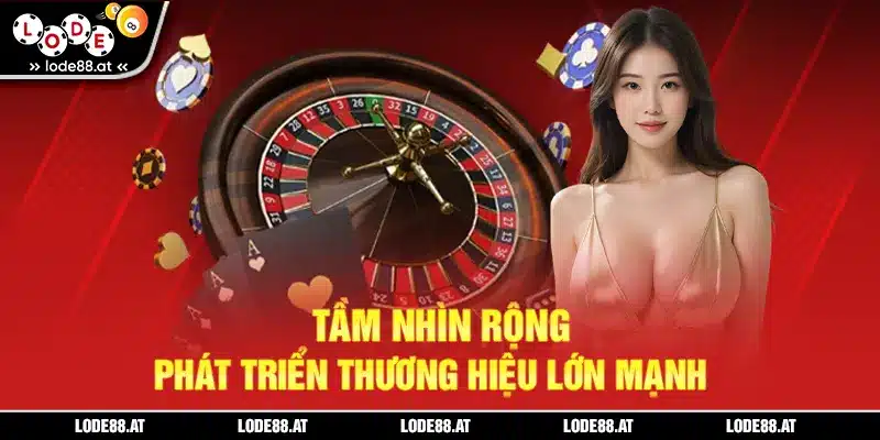 Tầm nhìn rộng phát triển thương hiệu lớn mạnh